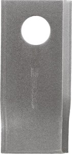 Nożyk kosiarki rotacyjnej lewy 102x48x4 mm otwór Ø 19 mm okrągły pasuje do Niemeyer 25 szt. 570447KR