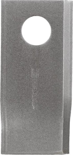 Nożyk kosiarki rotacyjnej lewy 102x48x4 mm otwór Ø 19 mm okrągły pasuje do Niemeyer 25 szt. 570447KR - Intertraktor