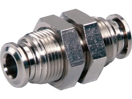 Szybkozłącze proste grodziowe 6 mm BHC6B - Intertraktor