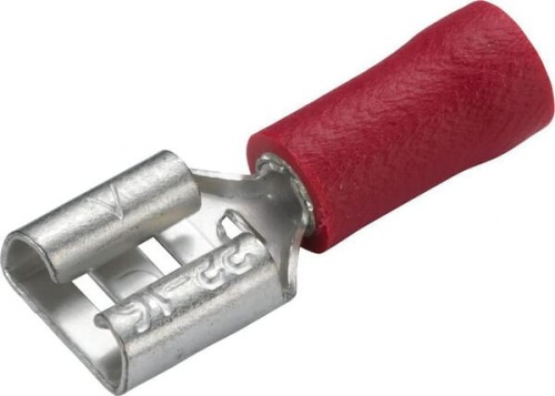 Końcówka przewodu izolowana, czerwona 0.5-1.0 mm² 8KW044036003 - Intertraktor