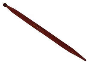 Ząb ładowacza, prosty, profil kwadratowy 36x810 mm końcówka szpiczasta z nakrętką M20x1.5 czerwony Kverneland KK221151