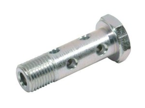 Śruba przelewu podwójna 1/4 BSP HBB04D