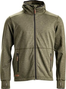 Polar z kapturem zapinany na zamek błyskawiczny, męski, oliwkowy, roz. XL KW5011201802056