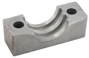 Korpus obejmy ciężki 1x15mm, Alu gr.1 (1 szt.) RS911115ZA