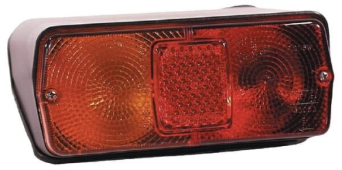 Lampa tylna zespolona 184x76mm, lewa Cobo 02528000 - Intertraktor