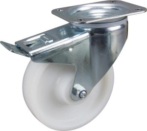 Koła skrętne z poliamidu 160 mm 3477UOR160P63