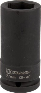 Klucz nasadowy udarowy przedłużany 6-kt. 3/4", 27 mm 1803546627KR