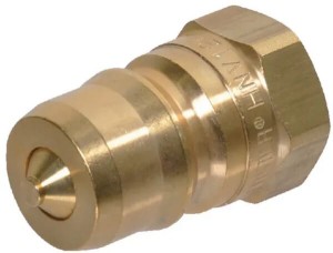 Szybkozłącze wtyczka 1/2" gwint wew. 1/2" BSP z zaworem grzybkowym HNV-M5 HNV12GASM5