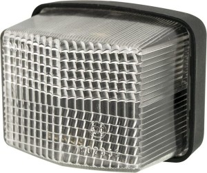 Lampa obrysowa kwadratowa, 12/24V biała, przykręcana Promot 1400690700