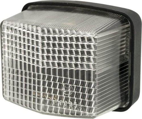 Lampa obrysowa kwadratowa, 12/24V biała, przykręcana Promot 1400690700 - Intertraktor