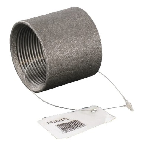 Kształtka rurowa nr 16 złączka spawana gwint wew./ gwint wew. czarna, 1 1/2" FG16112L - Intertraktor