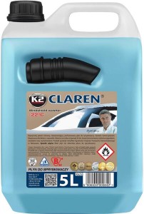 Płyn do spryskiwaczy zimowy Claren K2, 5 l 1074800550