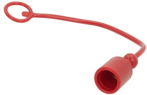 Zatyczka przeciwpyłowa HP ISO, 10 - czerwona SKP9M100 - Intertraktor