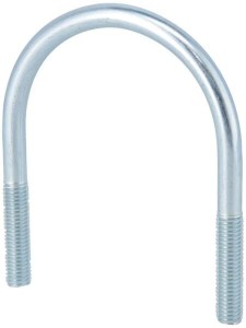 Pałąk ceowy okrągły ST 37 ocynk, 2 1/2" M10 UBM10761