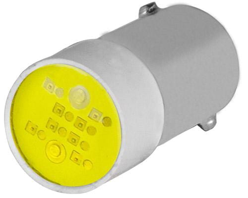 Żarówka LED BA9S, 12V Żółty 010BA9SLG12 - Intertraktor