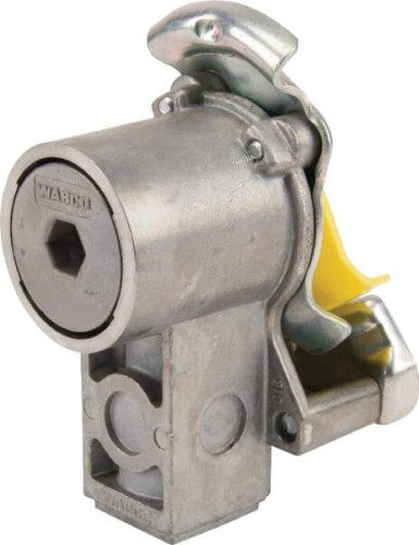 Złącze pneumatyczne ze zintegrowanym filtrem M16x1.5 żółte 9522010030 - Intertraktor