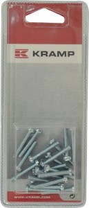 Wkręt z łbem walcowym M4x25 z rowkiem na wkrętak płaski (20 szt.) KR84425P020