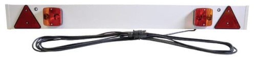 Zestaw lamp na belce, 1370mm z trójkątem odblaskowym 12m LA91284GP - Intertraktor