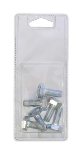 Śruba cały gwint M10x25 mm kl.8.8 ocynk 6 szt. KR9331025P006 - Intertraktor