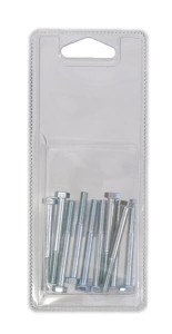 Śruba pół gwint M5x50 mm kl.8.8 ocynk 10 szt. KR931550P010