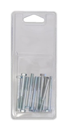 Śruba pół gwint M5x50 mm kl.8.8 ocynk 10 szt. KR931550P010 - Intertraktor