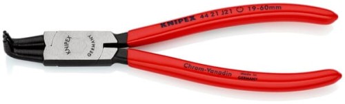Szczypce do pierścieni osadczych, wewnętrzne wygięte 90° Ø 19-60 mm TA4421J21 - Intertraktor