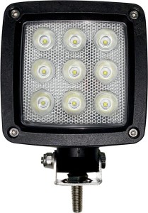 Lampa robocza LED, kwadratowa 27W 3000lm 10/30V z wtyczką Deutsch światło rozproszone 9 LED Kramp LA10555