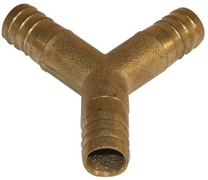 Złączka do węża Y 120° mosiądz, 3/4" WK34983