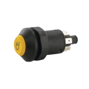 Przełącznik przyciskowy, lamp roboczych, okrągły, żółty 11175250PN