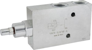 Zawór zwrotno-hamujący VBCD SE A, G1/2" C056V0412