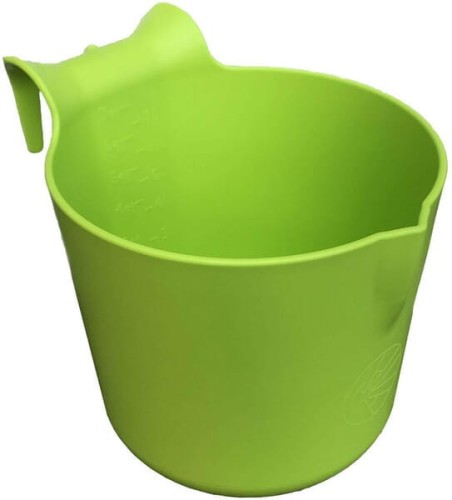 Poidło z mini zaczepem hakowym 8 l, limonkowe 162010409 - Intertraktor