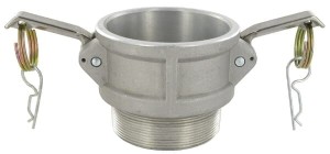 Gniazdo Camlock typ B aluminium, gwint zew. 3" HCN100BAL076