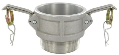 Gniazdo Camlock typ B aluminium, gwint zew. 3" HCN100BAL076 - Intertraktor