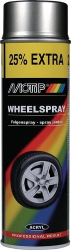 Lakier do felg Rally, stalowy 500 ml 04010PLMOT - Intertraktor
