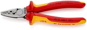 Szczypce do zaciskania tulejek przewodów Knipex 180 mm TA9778180