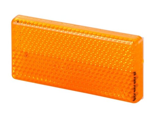Odblask prostokątny, pomarańczowy 8RA004412001 - Intertraktor