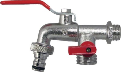 Zawór kranowy podwójny 1/2" TK12D - Intertraktor