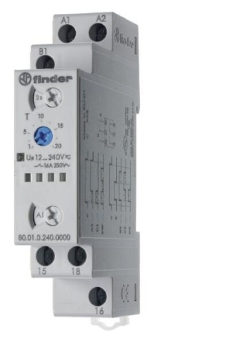 Wielofunkcyjny przełącznik czasowy Finder 800102400000 - Intertraktor
