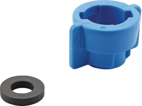 Pokrywka dyszy, bagnet, SW8/10, niebieski, z uszczelką, Lechler Y8253C00030000 - Intertraktor