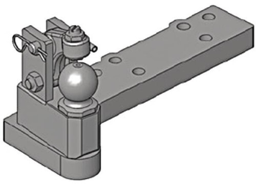Płyta montażowa 005210370A11 - Intertraktor