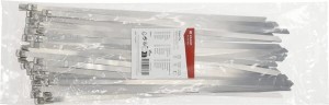 Opaski kablowe 8x370 mm ze stali szlachetnej srebrne op. 50 szt. TRB80370RVS
