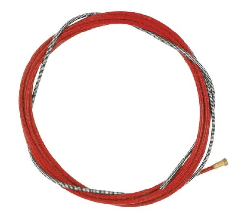 Spirala drutu 5 m, czerwona 1.0-1.2 mm WP204554 - Intertraktor