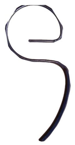 Ząb sprężynowy, 25x8x365 mm bez redliczki CP58 - Intertraktor