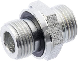 Przyłącze proste z uszczelką M18x1.5 - M18x1.5 12L GES12LM18WDGP