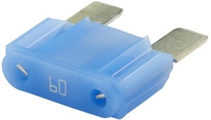 Bezpiecznik płaski Maxi, 60AL=34.1 mm niebieski op. 10 szt. Hella 8JS728595171