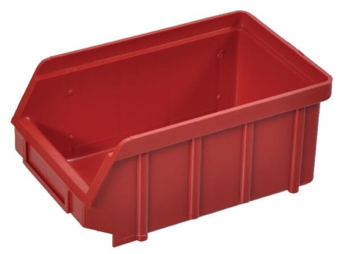 Pojemnik warsztatowy PCW Metalin, typ 54 czerwony 175 x 105 x 75 mm WE0541 - Intertraktor