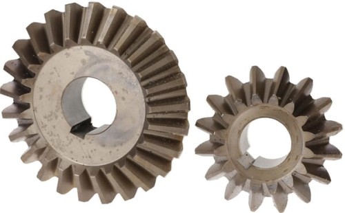 Zestaw stożkowych kół zębatych M=5 Z=25/16 001500350N - Intertraktor