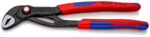 KNIPEX 87 22 250 Cobra® QuickSet Szczypce do rur nowej generacji fosforanowana, szara 250 mm TA8722250