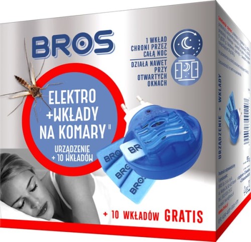 Elektro na komary + 10 szt. wkładów 15940100 - Intertraktor