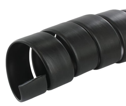 Osłona spiralna węża typ KBV czarna Safeplast, 99-115 mm KBV100Z - Intertraktor